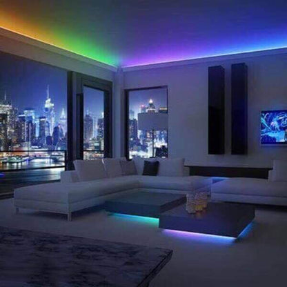 Color Changing LED Light Strip (Remote Included)