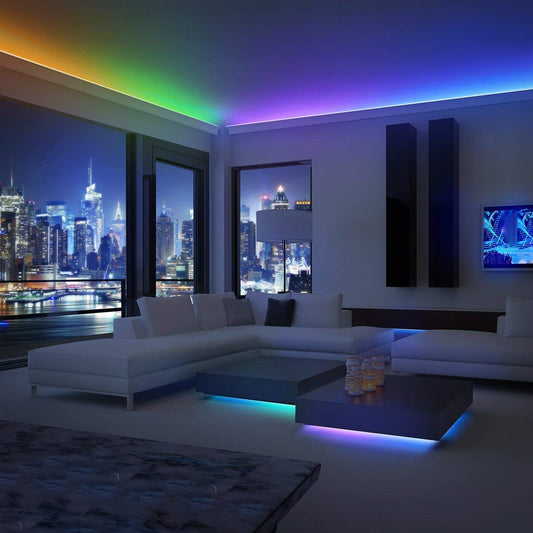 Color Changing LED Light Strip (Remote Included)