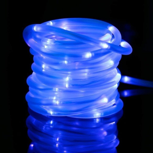 solar powered rope lights